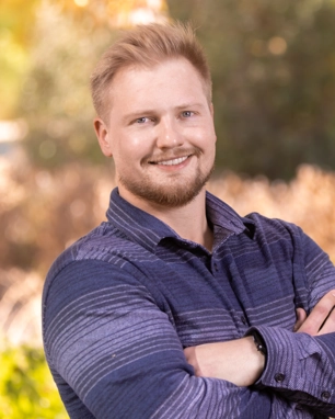 portrait of a smiling person in business attire